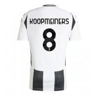 Juventus Teun Koopmeiners #8 Fußballbekleidung Heimtrikot 2024-25 Kurzarm